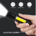 Portable Rechargeable Super Bright Mini LED COB Torch